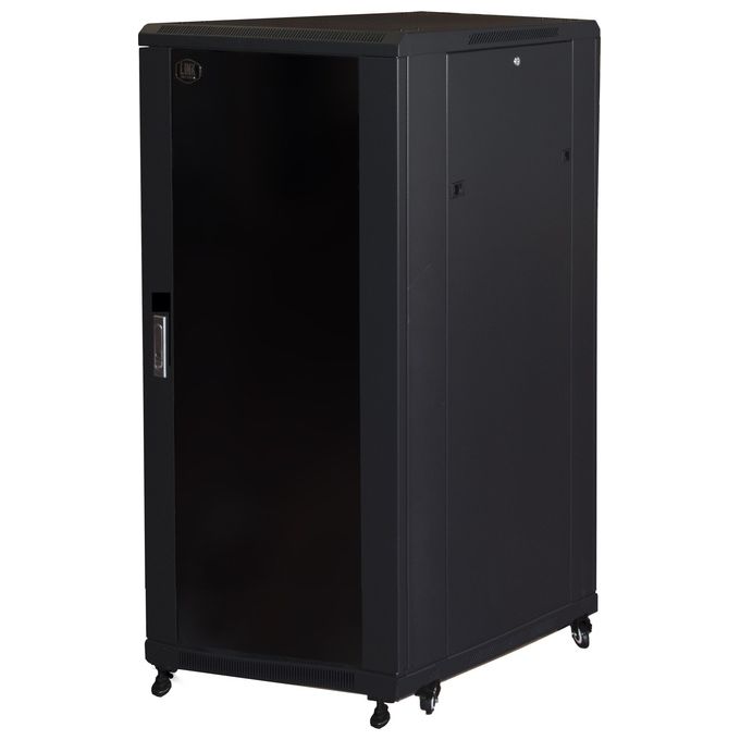 Link LK1927U68N Armadio rack 19'' per reti 27u 1388x600x800mm colore nero