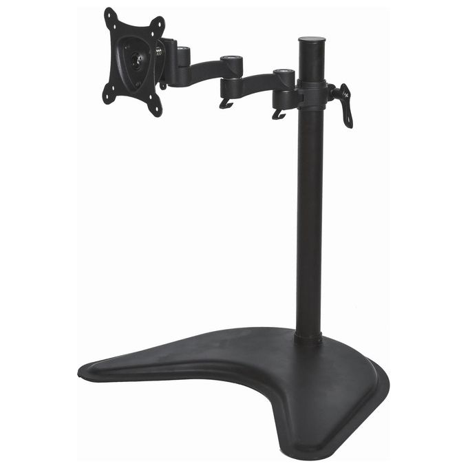 Link braccio da tavolo con base per video fino a 15 kg da 13 a 27 fino a vesa 100x100 con tre snodi