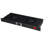 Link modulo 2 ventole raffreddamento con display nero