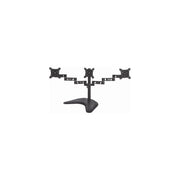 Link braccio da tavolo con base per tre video fino a 15 kg da 13 a 27 fino a vesa 100x100