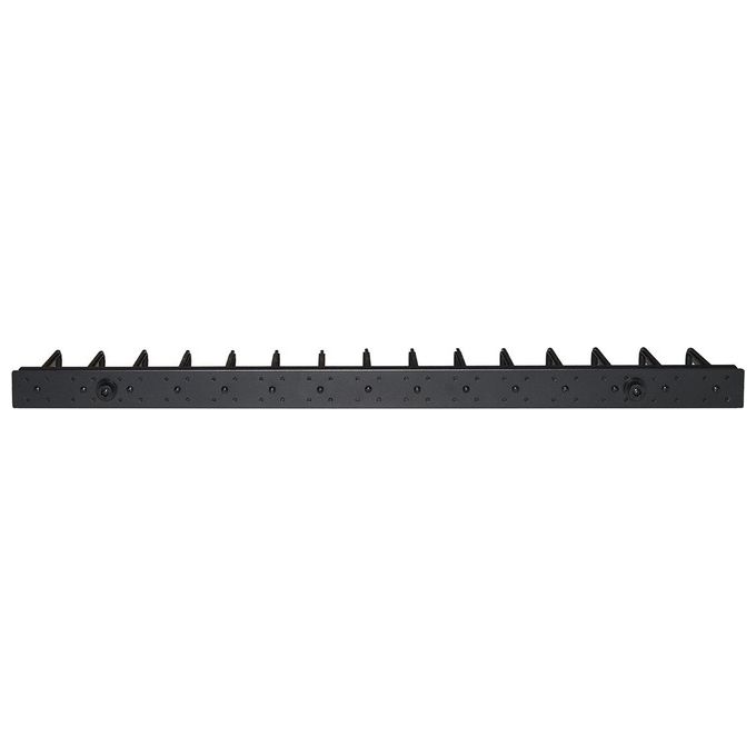 Link Coppia Passacavi Verticali 1u 86,5cm Nero