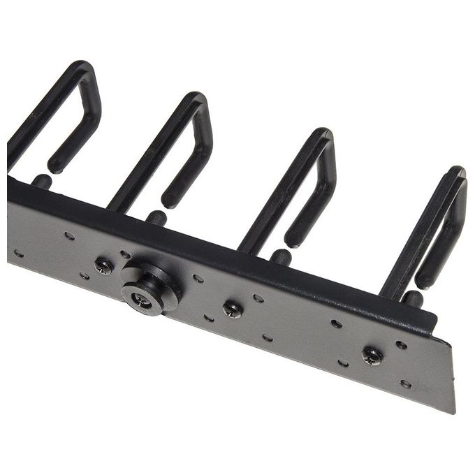 Link Coppia Passacavi Verticali 1u 86,5cm Nero