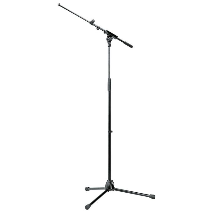 KandM 21080 Topline Supporto microfono con braccio telescopico 2 pezzi base in pressofusione di zinco connessione 3-8'' colore Nero
