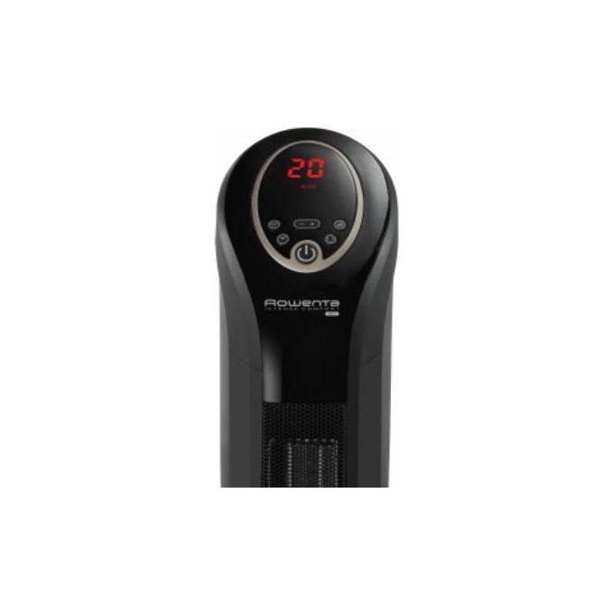 Rowenta SO9420 Intense Comfort Hot Termoventilatore a Torretta Ceramica 2400W 40 m² Telecomando Oscillazione 90° colore Nero