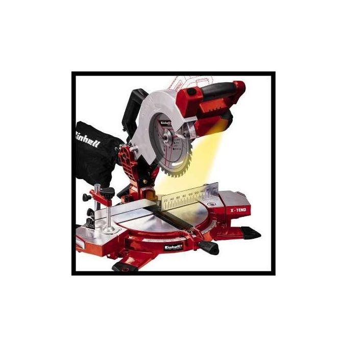 Einhell Troncatrice A Batteria Te-Ms 18-210 Li (Batteria Non Inclusa)
