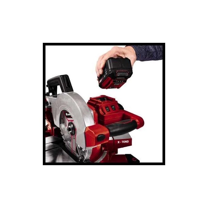 Einhell Troncatrice A Batteria Te-Ms 18-210 Li (Batteria Non Inclusa)