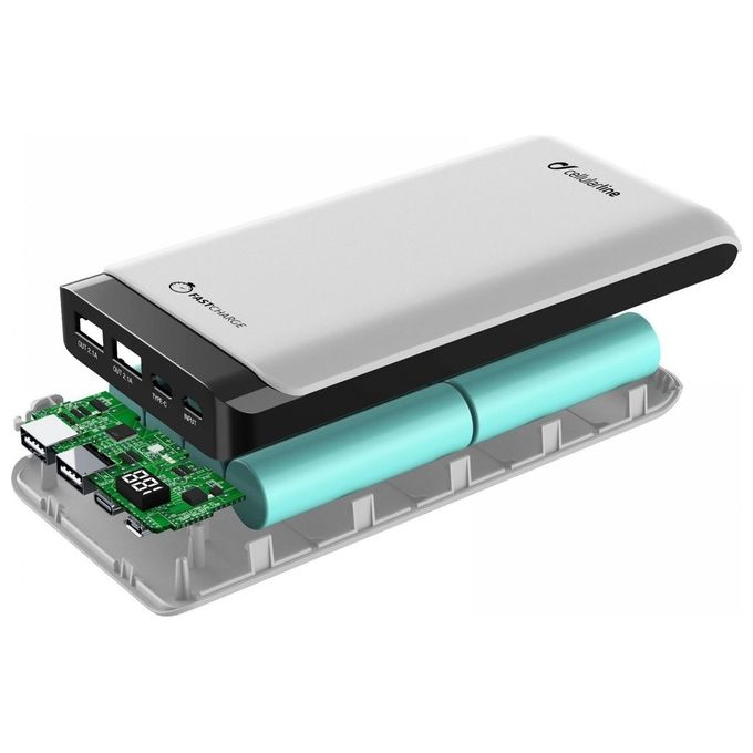 Cellular Line PowerUp Caricabatterie Portatile 20000mAh Usb