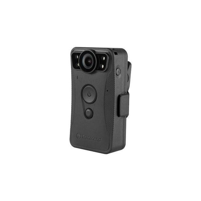 Transcend TS64GDPB30A DrivePro Body 30 Action Cam 64GB Wi-Fi Bluetooth Full HD 1080p 130° IP67 colore Nero