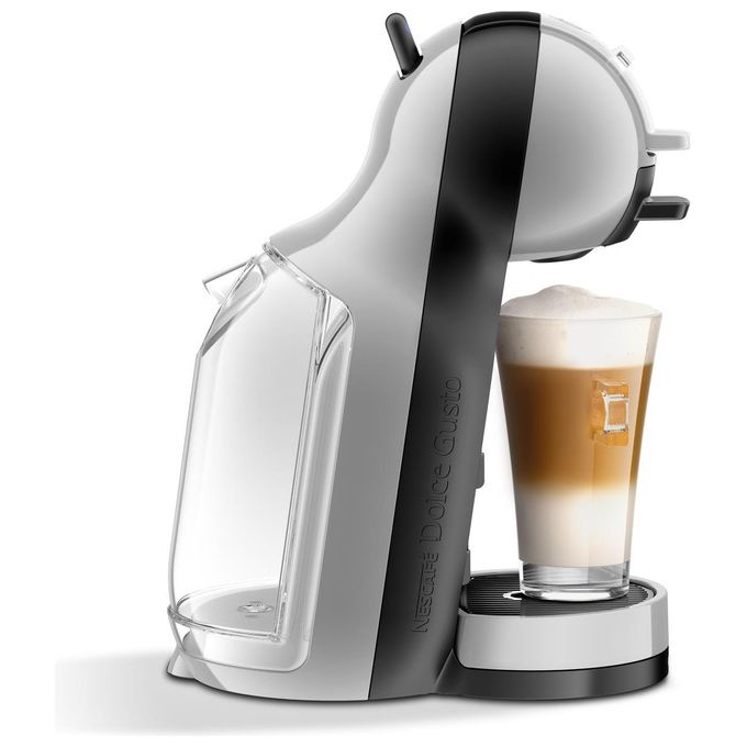 KRUPS KP123B Mini Me Macchina Espresso Automatica Nescafe Dolcegusto in Grigio Artico e Nero per Bevande Diversificate