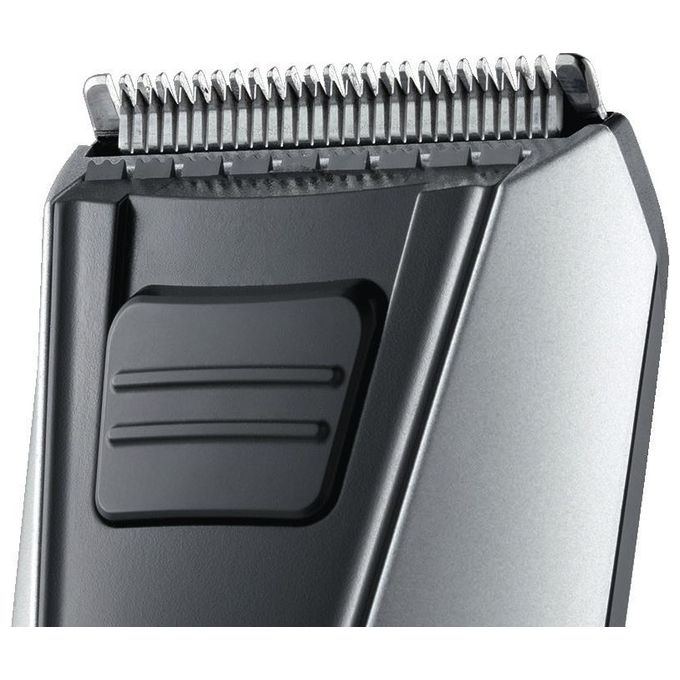 Grundig MC 6840 Tagliacapelli e Barba Ricaricabile Nero-Argento