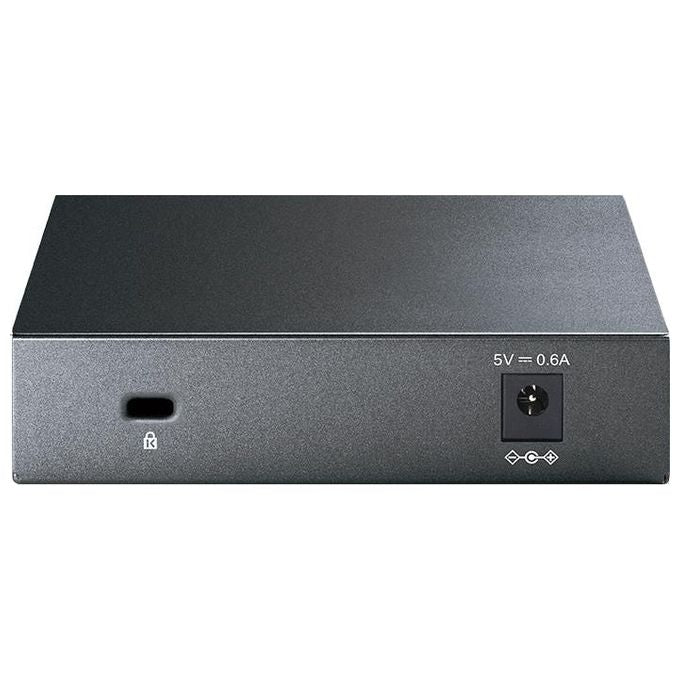 Tp-Link TL-SG105S Switch di Rete Non gestito L2 Gigabit Ethernet 10-100-1000 Nero
