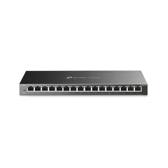Tp-Link TL-SG116E Switch di Rete Non gestito Gigabit Ethernet 10-100-1000 Nero