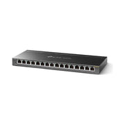 Tp-Link TL-SG116E Switch di Rete Non gestito Gigabit Ethernet 10-100-1000 Nero