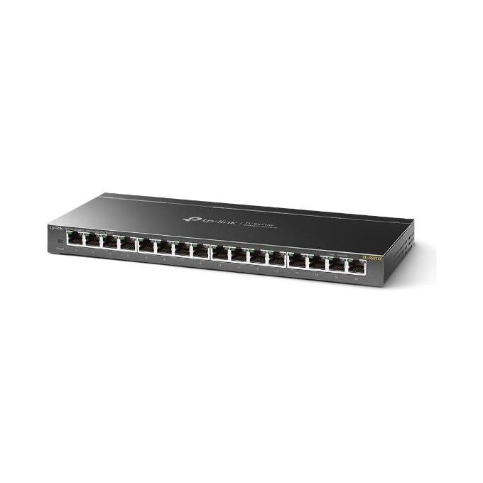 Tp-Link TL-SG116E Switch di Rete Non gestito Gigabit Ethernet 10-100-1000 Nero