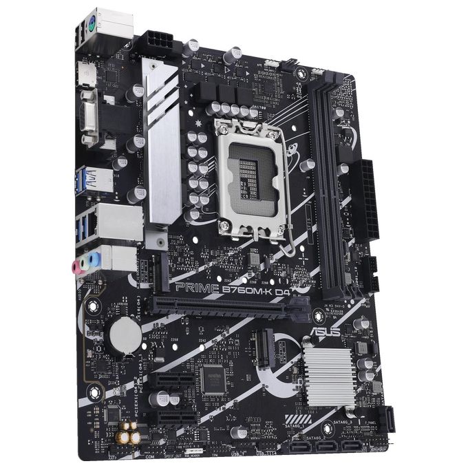 ASUS 90MB1DS0-M1EAY0 PRIME Scheda madre B760M-K D4 DDR4 SATA3 M.2 HDMI VGA 2.5GbE colore Nero