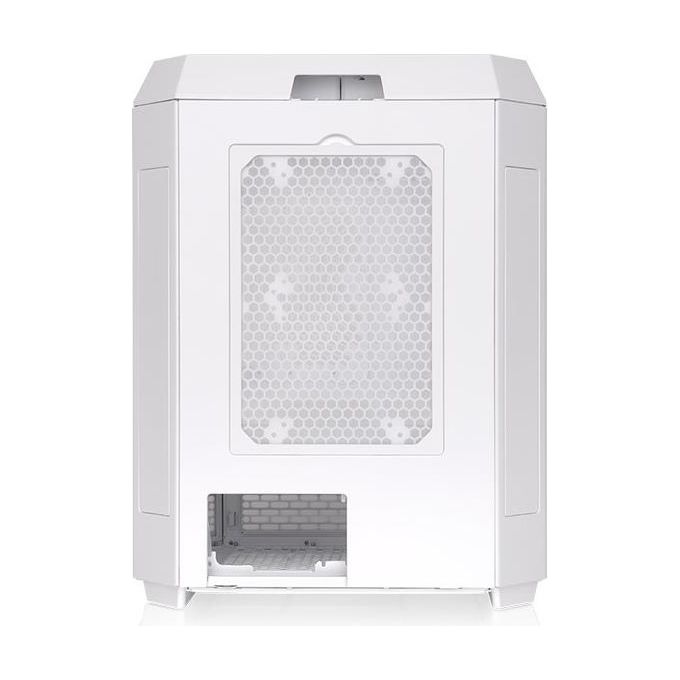 Thermaltake CA-1Z1-00M6WN-00 The Tower 600 Case PC Gaming Midi Tower ATX Vetro Temperato con Supporto Connettori Nascosti e Ventole Preinstallate colore Bianco