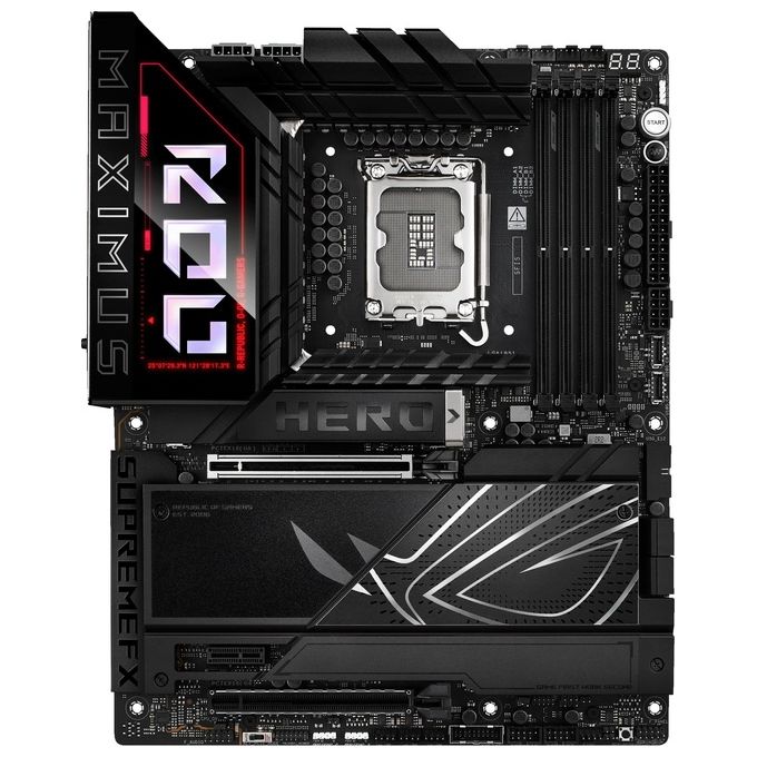 ASUS 90MB1ID0-M0EAY0 ROG Maximus Z890 Hero Scheda Madre ATX Socket LGA 1851 DDR5 Wi-Fi 7 6 M.2 colore Nero
