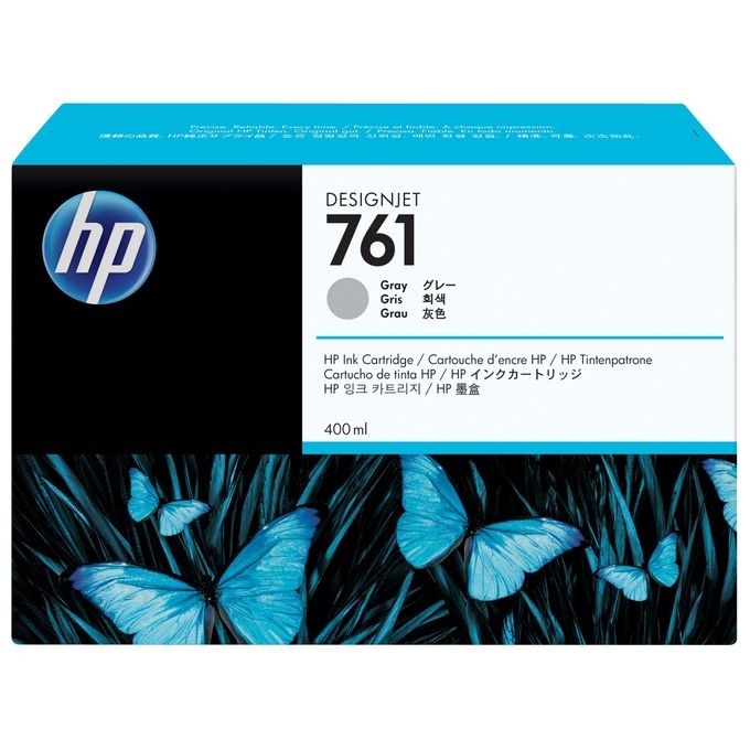 Hp cartuccia ink 761 grigio 400 ml