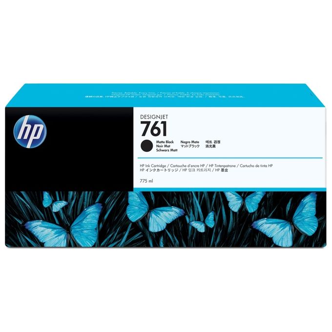 Hp cartuccia ink 761 nero matte 775 ml