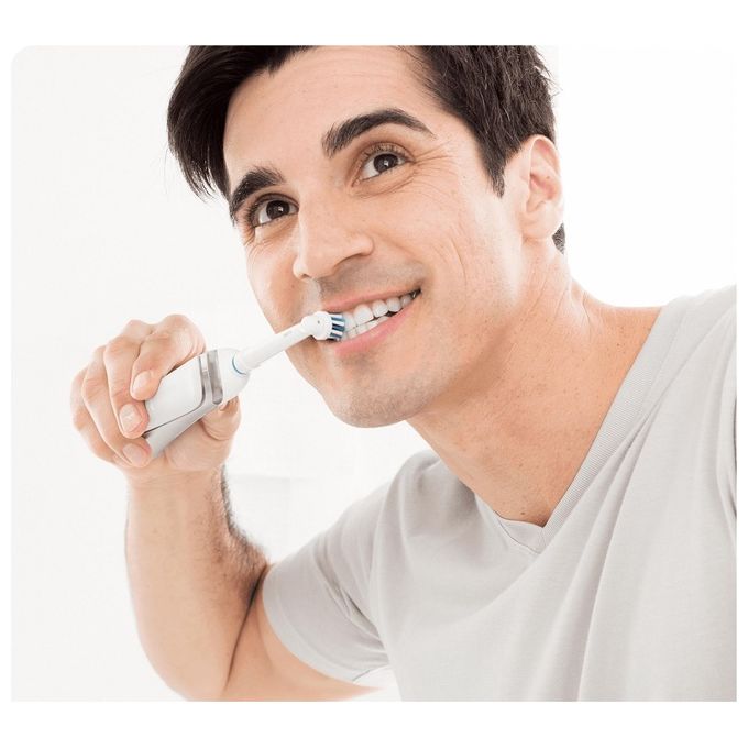 Braun Refill Eb18-3 Probright 3 Testine Ricambio Spazzolino Elettrico