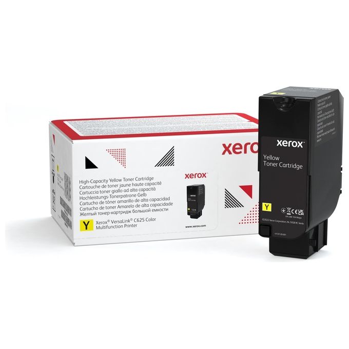 Xerox VERSALINK C625 Cartuccia Toner Alta Capacita' 16000 Pagine 006R04639 colore Giallo