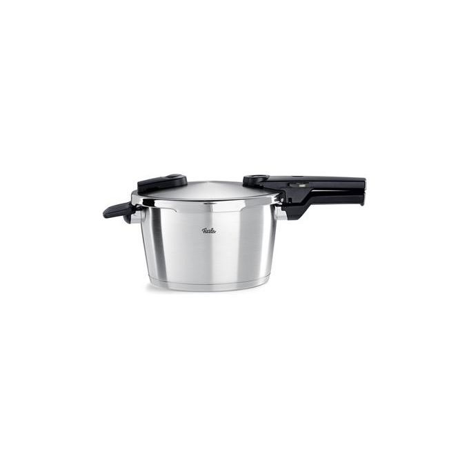 Fissler 602-410-04-000-0 Vitaquick Premium Pentola a Pressione 4,5 L Acciaio Inox Induzione 22 cm colore Acciaio inox