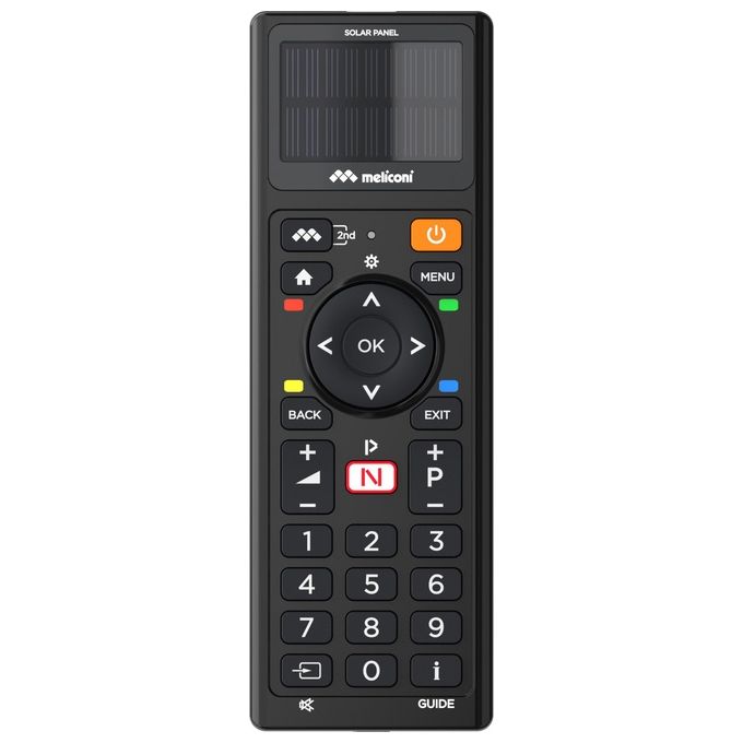 Meliconi TLC Solar TV Telecomando a infrarossi universale solare per 1 TV