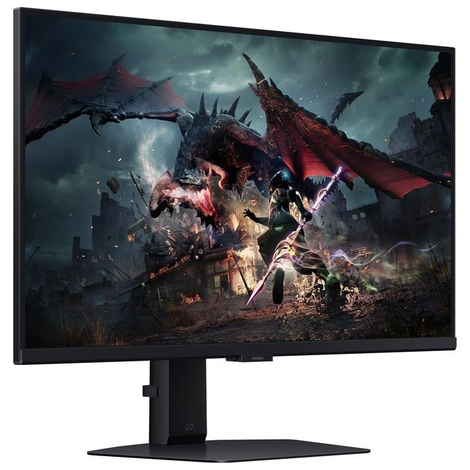 Samsung LS32CG510EUXEN Odyssey G5 Monitor Gaming 32'' QHD VA 165Hz 1ms HDR10 AMD FreeSync Premium colore Nero