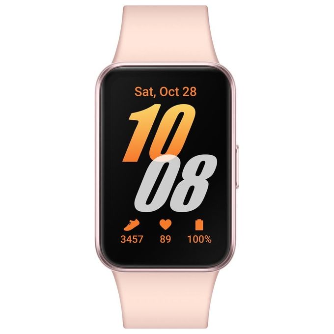 Samsung SM-R390NIDAEUB Galaxy Fit3 Smartband 1.6'' AMOLED IP68 5ATM 13 giorni autonomia 100+ sport colore Rosa Dorato