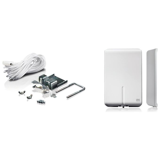 One For All SV9450 SV 9450-5G Antenna Digitale Terrestre Esterna DVB-T2 Full HD con Filtro 5G colore Bianco