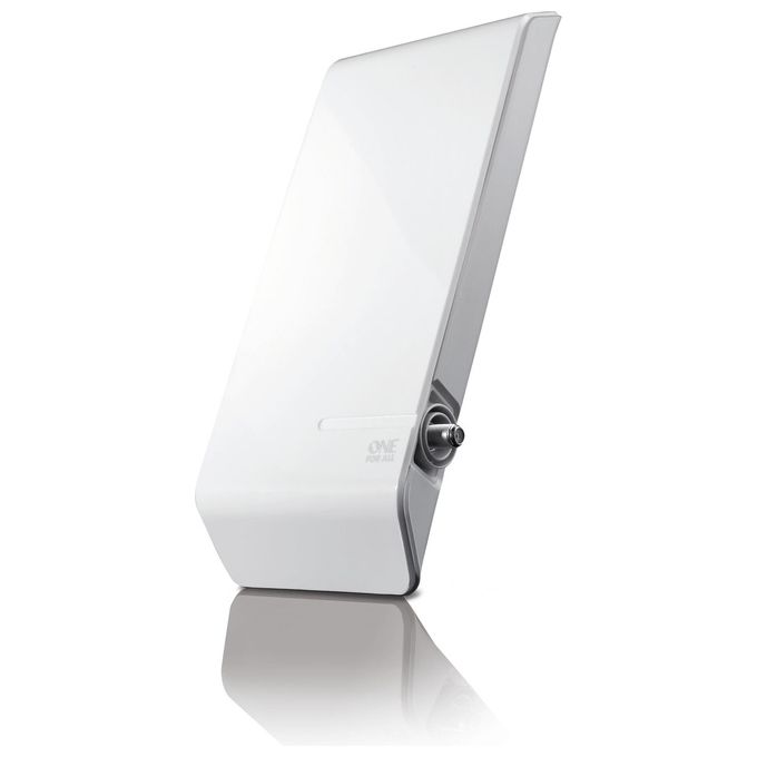 One For All SV9450 SV 9450-5G Antenna Digitale Terrestre Esterna DVB-T2 Full HD con Filtro 5G colore Bianco