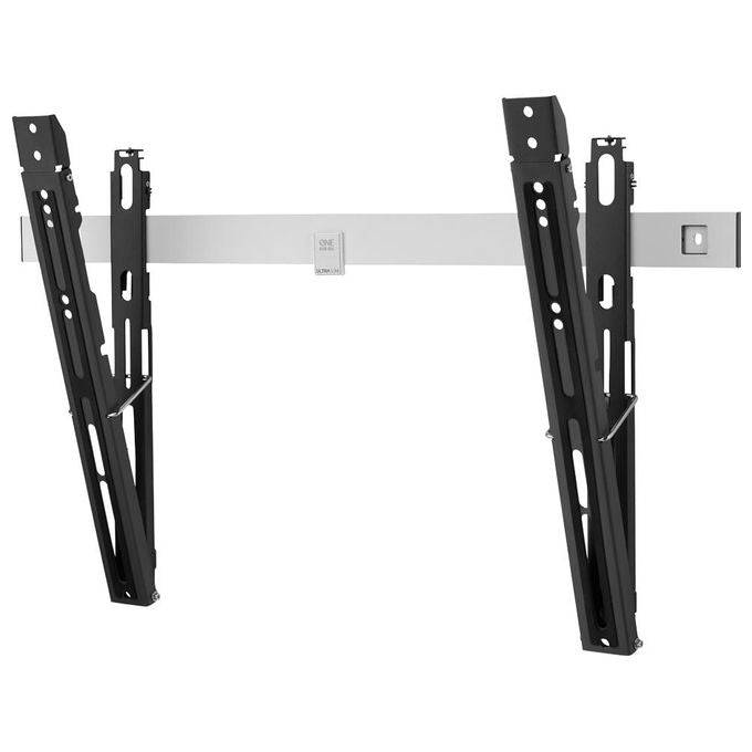 One For All WM6621 Ultra Slim Line Supporto TV a Parete Inclinabile per Schermi da 32'' a 90'' VESA 100x100 fino a 600x400 Capacita' 80 Kg colore Nero
