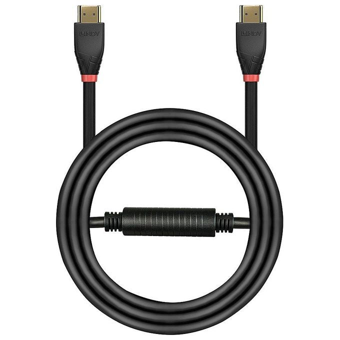 Lindy 41073 Cavo HDMI Attivo 20 m HDMI 2.0 18 Gbps Risoluzione 4K@60Hz colore Nero