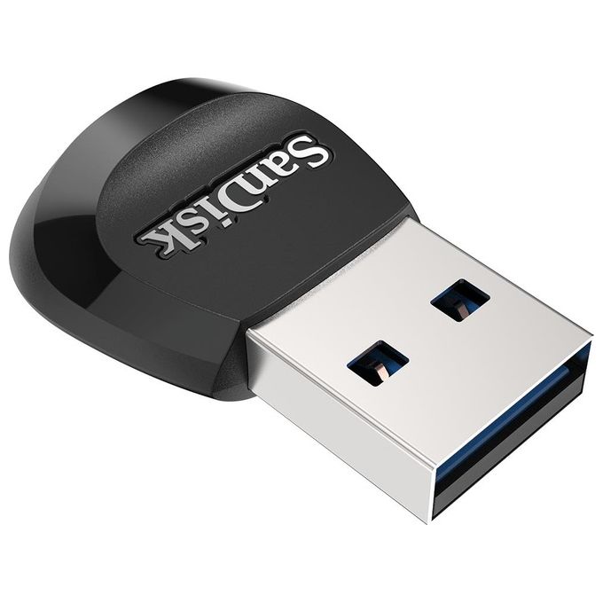 Sandisk MobileMate Lettore di MicroSD Nero Usb 3.2 Gen 1