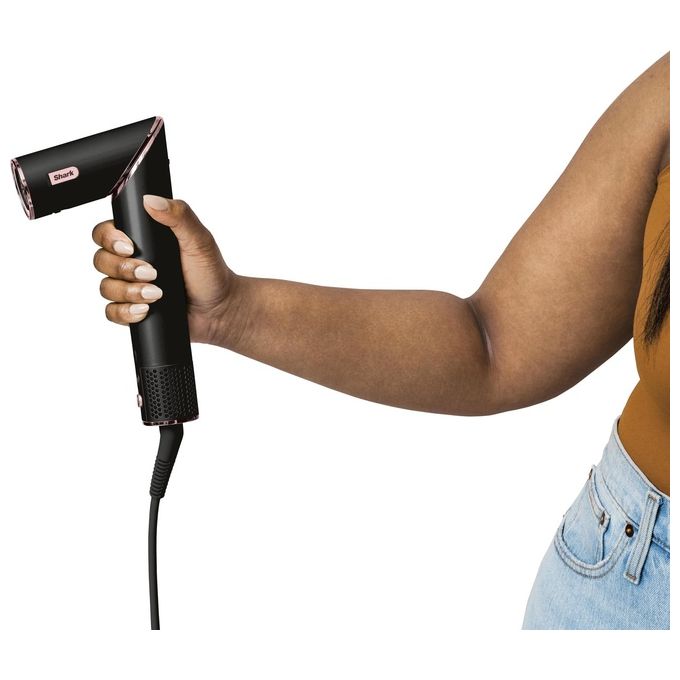 Shark HD424EU FlexStyle Asciugacapelli Styler 3in1 1400W tecnologia Coanda 4 accessori inclusi colore Nero Rose Gold