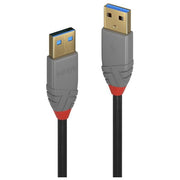 Lindy Cavo Usb 0,5mt 3.2 Gen 1 Usb A Nero