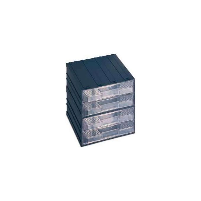 Terry 0610242 Vision Tipo 16 Cassettiera Portaminuteria 4 Cassetti Modulare colore Verde