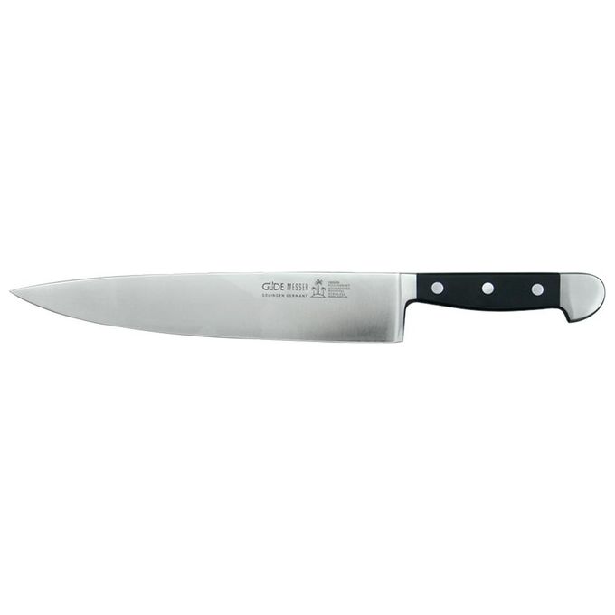 Gude Alpha Coltello da Cuoco 26cm POM Nero 1805-26