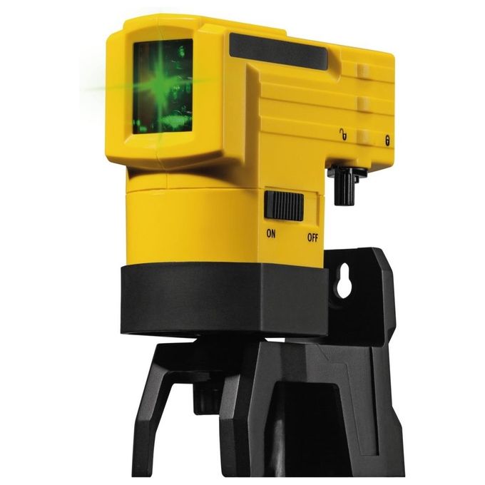 Stabila 19110 LAX 50 G Laser a Linea Croce Verde Autolivellante Portata 30 m Precisione ±0,5 mm-m IP53 colore Nero Giallo