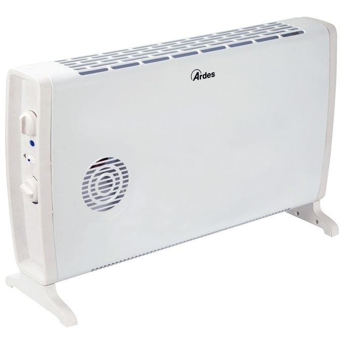Ardes AR4C05 Termoconvettore Smoothy Turbo Ventilato con 3 Potenze Nuovo Design Bianco