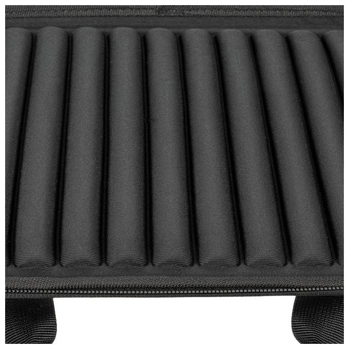 Rivacase 5130 Custodia Rigida Antishock per MacBook Air 15 e Laptop 14'' Idrorepellente Tracolla Rimovibile colore Nero