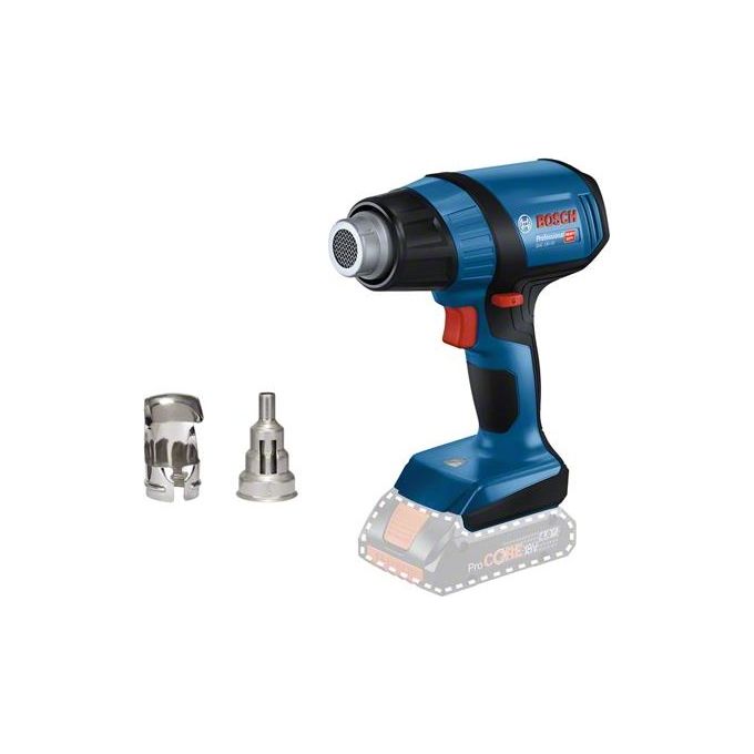 Bosch 0 601 2A6 501 GHG 18V-50 Professional Termosoffiatore a Batteria 18V 300 500 °C 175 l-min L-BOXX 136 colore Nero