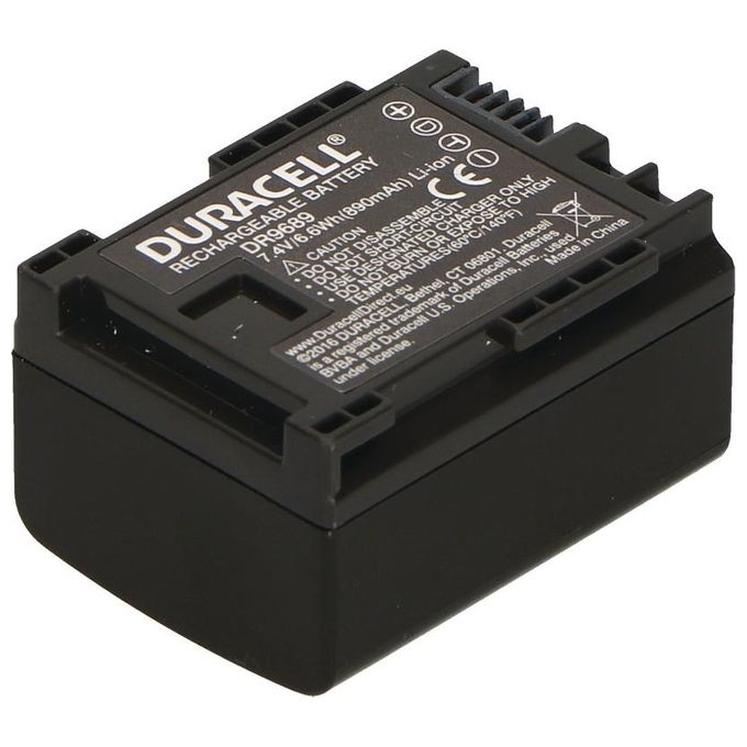 Duracell Batteria Dr9689 Compatibile Canon Bp-808
