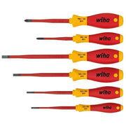 Wiha 3201K6 Set di Cacciaviti SoftFinish SlimFix Vde-Gs 6 Pezzi