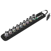 Wera Belt 1 KIT_ Zyklop di Chiavi a Bussola con Attacco da 1-2'' con Funzione di Ritegno 10 Pezzi