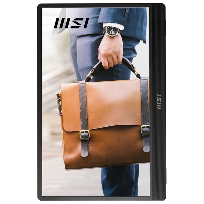 MSI 9S6-3PB70H-020 PRO MP161 E2 Monitor Portatile 15.6'' IPS FHD 1920x1080 60Hz 4ms Speaker Integrati Mini HDMI USB-C colore Nero
