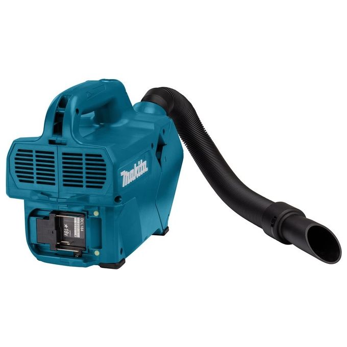 Makita DCL184Z LXT Aspirapolvere Portatile a Batteria 18V 0,5 L 5,4 kPa 3 Velocita' Soffiatore 70 dB colore Foglia di Te'