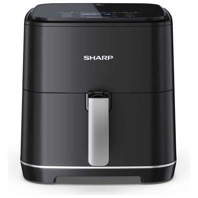 Sharp AF-GS552AE-B Friggitrice ad aria 5,5 L 1650 W 8 programmi Touch Control colore Nero
