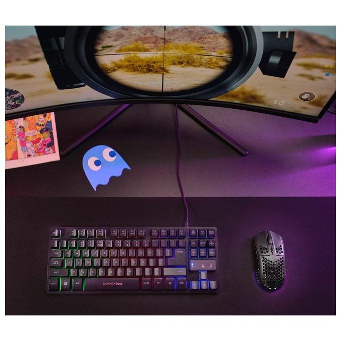Trust GXT 929 Helox Mouse da Gaming Mano Destra RF Wireless Ottico 4800 DPI