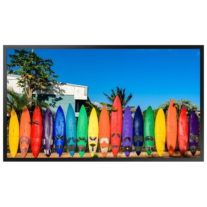 Samsung LH46OMBEBGBXEN OM46B Monitor Digital Signage 46'' Full HD 1920 x 1080 Pixel 4000 cd-m² 24-7 Wi-Fi VESA 400x400 mm IP5X colore Nero